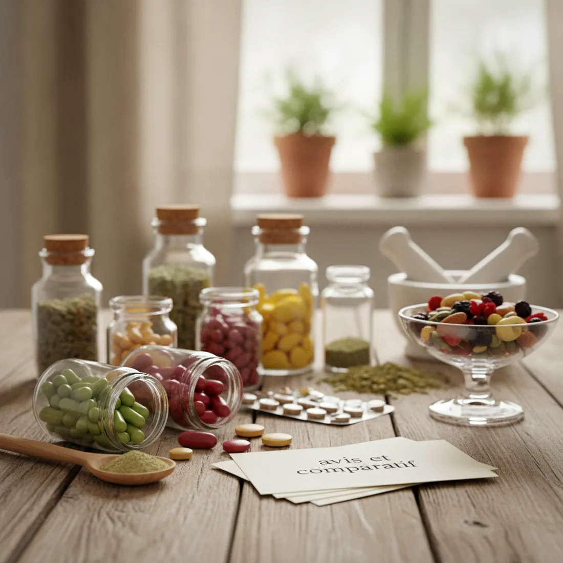 Complément alimentaire : avis et comparatif