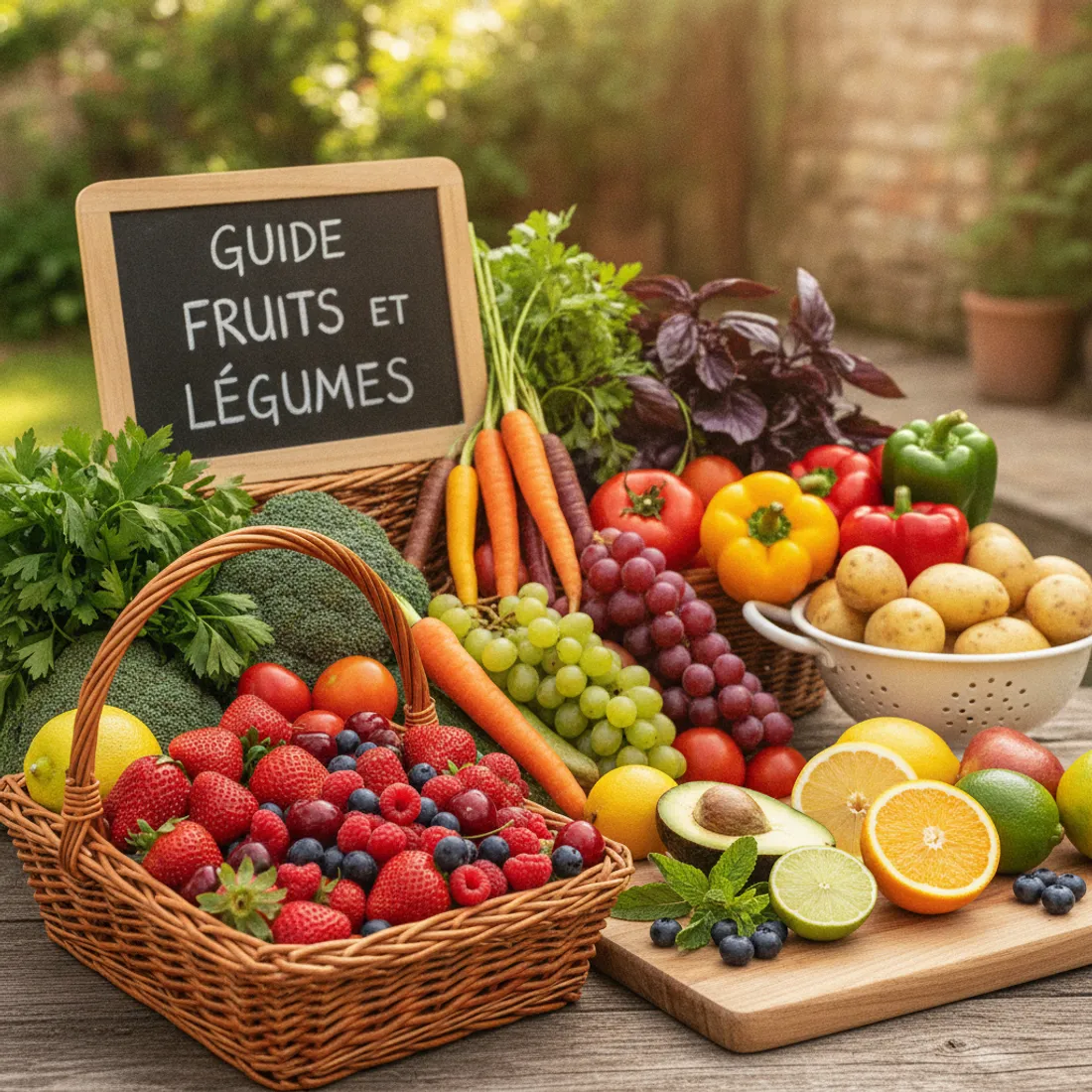 Fruits et légumes : le guide complet