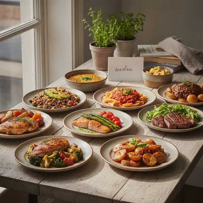 Menus de la semaine : le guide complet