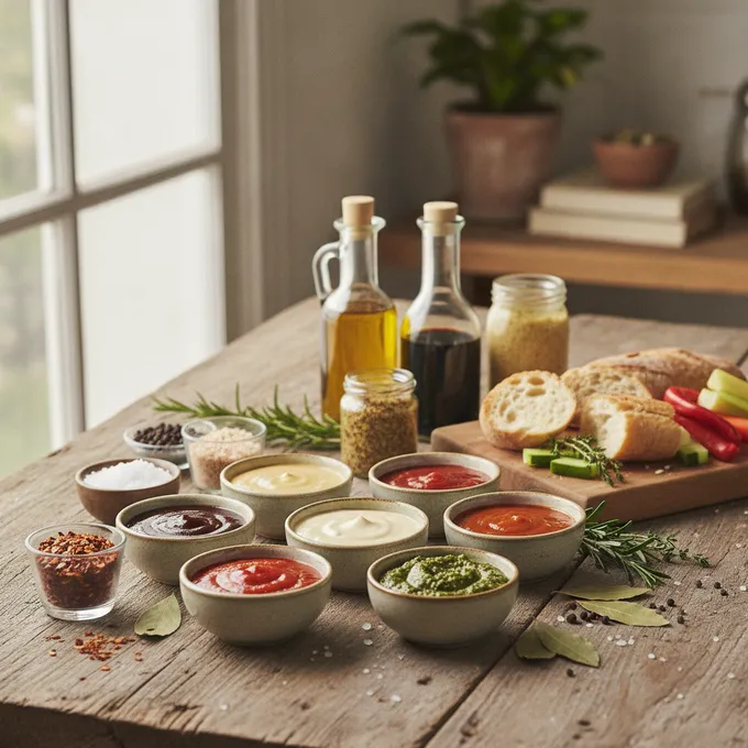 Sauces et condiments : le guide complet
