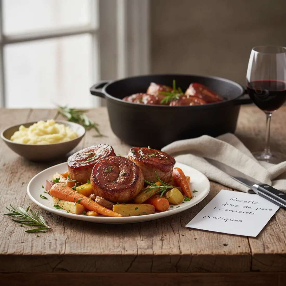 Recette joue de porc : conseils pratiques